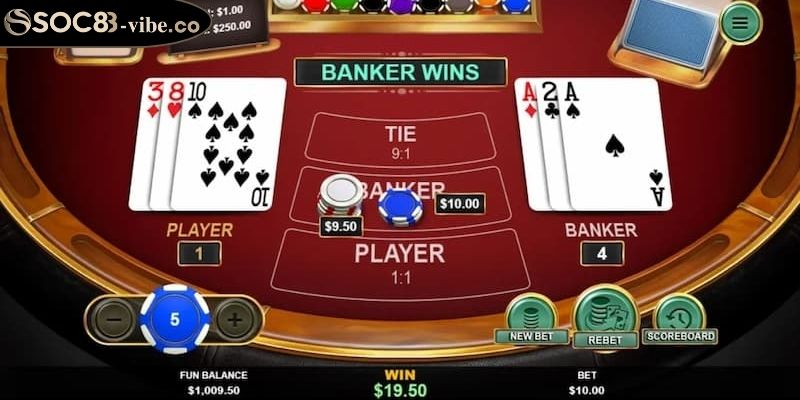Cách Tính Điểm Baccarat SOC88 Hướng Dẫn Từ A-Z Cho Newbie 3 Cược vào nhà cái có lợi thế an toàn, uy tín