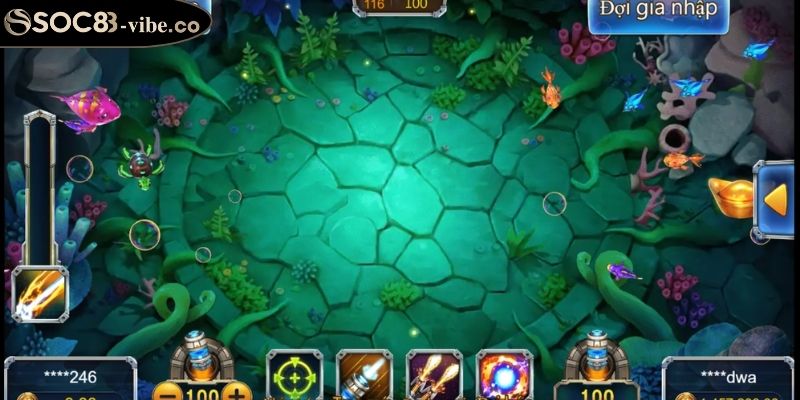 Câu Cá Ninja SOC88 Mang Đến Cách Chơi Và Mẹo Thắng Lớn 2 Phòng chơi Câu Cá Ninja SOC88 nâng cao