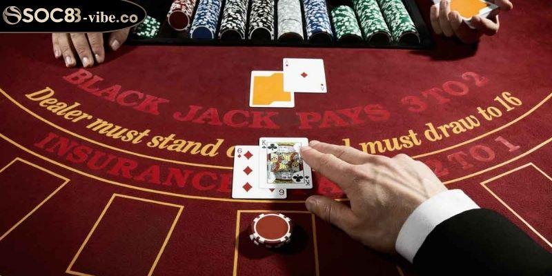 Blackjack SOC88 Với Hướng Dẫn Chơi Và Chiến Thuật Thắng Lớn 3 Rút thêm khi có đôi 5