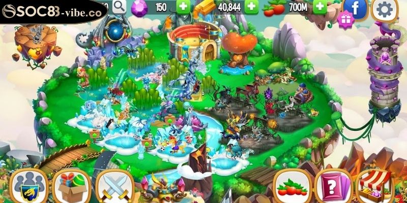 Tham gia game Đấu trường rồng