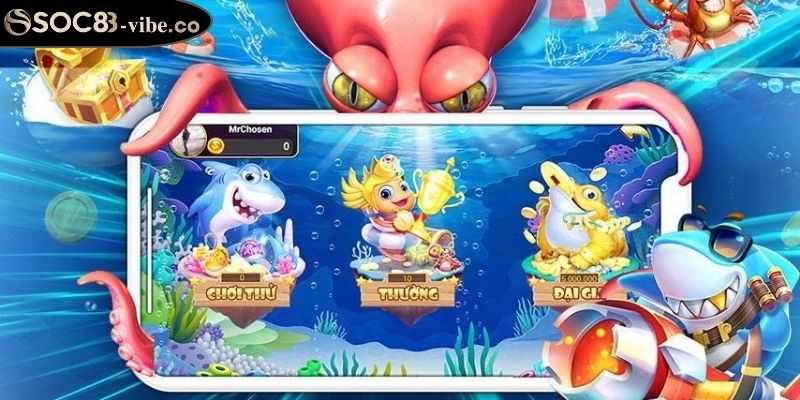Bắn Cá Qtech SOC88 Nhiều Ưu Điểm Và Game Săn Thưởng Hấp Dẫn 3 Trải nghiệm game Bắn Cá H5 hấp dẫn