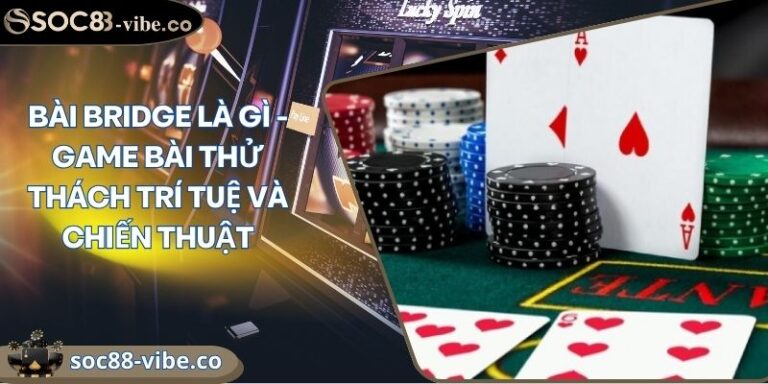 Bài Bridge là gì - Game bài thử thách trí tuệ và chiến thuật 1 bai bridge la gi