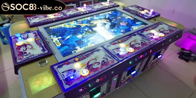 Máy bắn cá là loại máy chơi game điện tử phổ biến 